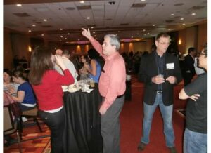 Networking reception pic